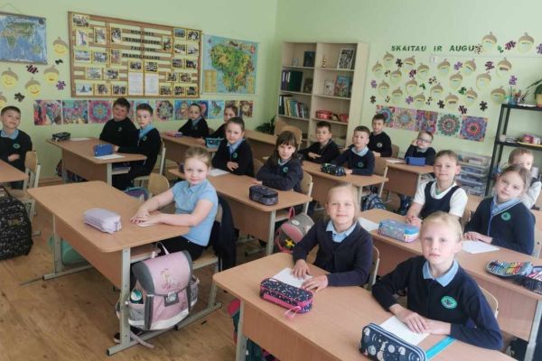 ĮVYKO 1-2 KLASIŲ MOKINIŲ MATEMATIKOS ŽINIŲ KONKURSAS
