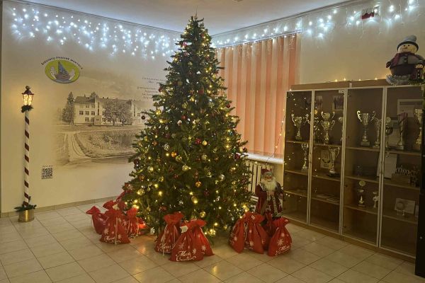 Širvintų pradinėje mokykloje suspindo Kalėdų eglė!