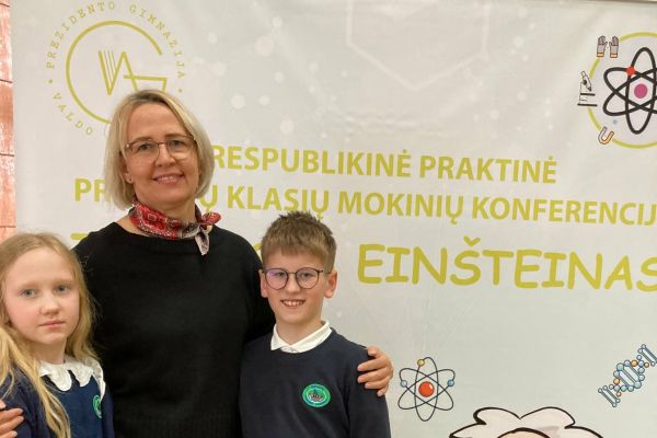 DALYVAUTA RESPUBLIKINĖJE KONFERENCIJOJE „JAUNASIS EINŠTEINAS“