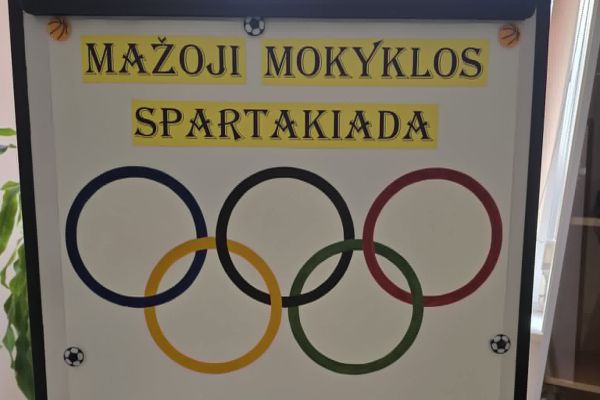 MAŽOJI SPARTAKIADA: AKTYVIAI, LINKSMAI, DRAUGE